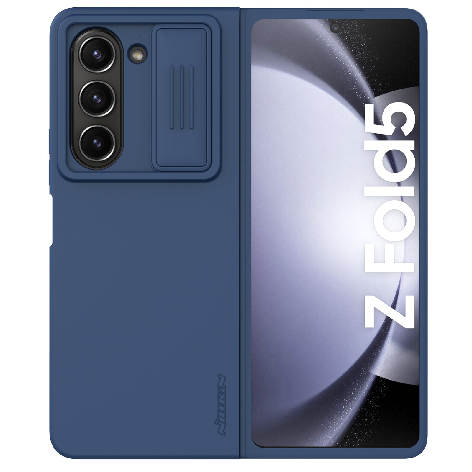 NILLKIN Shockproof Case for Samsung Galaxy Z Fold5 5G Dual Layer Hybrid Hard PC Soft Silicone Case with Slide Camera Lens Cover NILLKIN Shockproof Case for Samsung Galaxy Z Fold5 5G Dual Layer Hybrid Hard PC Soft Silicone Case with Slide Camera Lens Cover